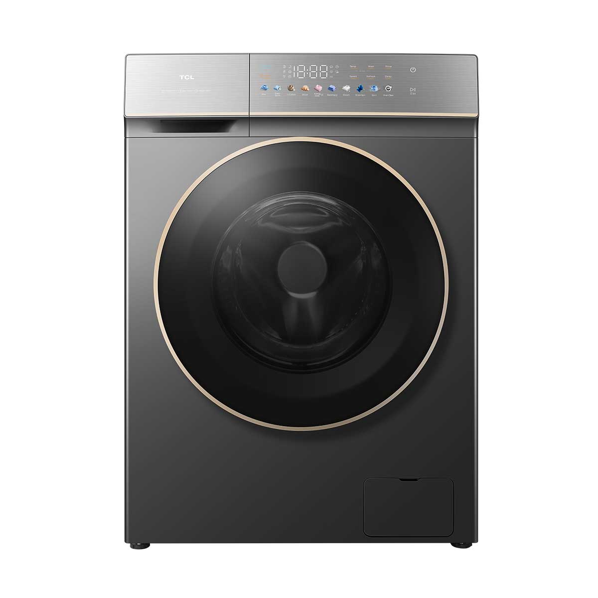 TCL C7110FLG Washer 10Kg غسالة تعبئة امامية محرك دفع مباشر شاشة مطورة