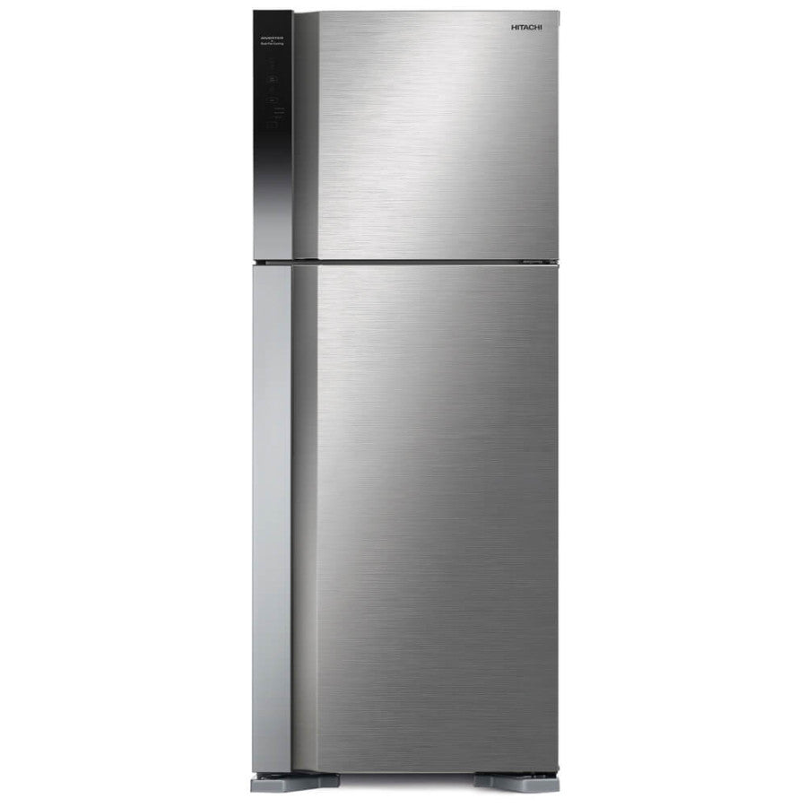 ثلاجة هيتاشي بابين 20 قدم ستيل- HRTN7489DFBSLIQ Hitachi 2-door 20-foot stainless steel refrigerator