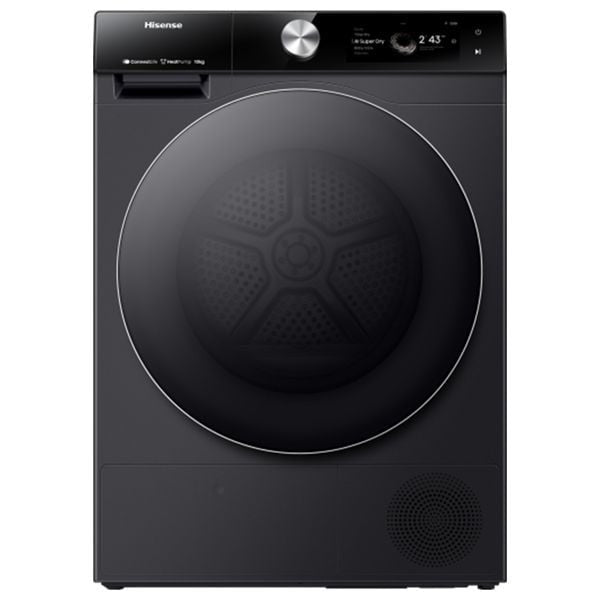 مجففة هايسنس فتحة امامية - 9 كغم - DH3S902BT - اسود Hisense Front Load Dryer - 9 kg - DH3S902BT - Black