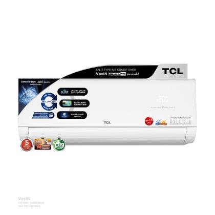 سبلت TCL TAC-18CHSD/MAX VoxIN 1.5 ton T3 انفيرتر 6 مراحل تحكم وتحويل تلقائي سوبر استوائي