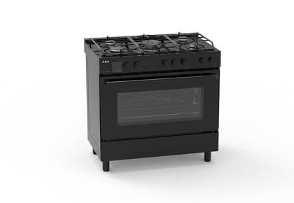GRM -9090-GS  طباخ ميلانو سطح زجاج لون دخاني مميز