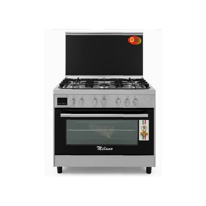 طباخ ميلانو الايطالي  N-965GRM-Turbo  90×60 خمس مشاعل